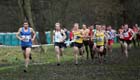 Jonathan Taylor (Morpeth) starts to move away from the rest of the field on his way to winning